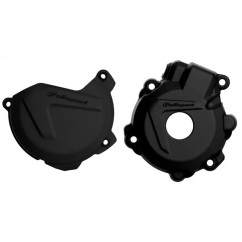 ΚΑΛΥΜΜΑΤΑ ΚΙΤ POLISPORT KTM EXCF350 12-16 ΜΑΥΡΟ