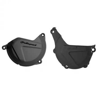 ΚΑΛΥΜΜΑΤΑ ΚΙΤ POLISPORT KTM EXC450 13-16 ΜΑΥΡΟ