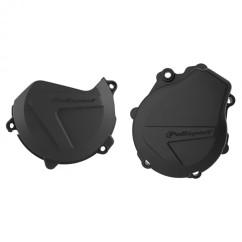 ΚΑΛΥΜΜΑΤΑ ΚΙΤ POLISPORT KTM EXCF450 17-22 ΜΑΥΡΟ