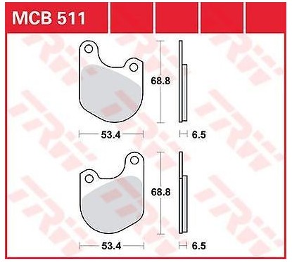 ΤΑΚΑΚΙΑ MCB511 TRW LUCAS ΓΕΡΜΑΝΙΑΣ F71