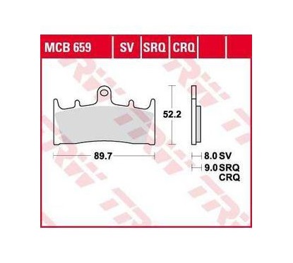 ΤΑΚΑΚΙΑ MCB659SRQ TRQ MET ROAD RACING TRW LUCAS F188