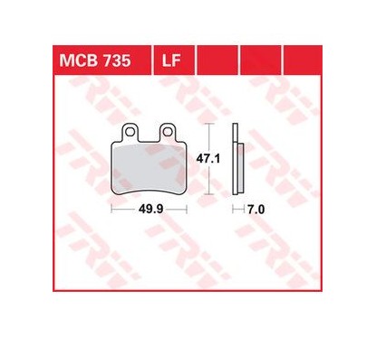 ΤΑΚΑΚΙΑ MCB735 TRW LUCAS ΓΕΡΜΑΝΙΑΣ F350