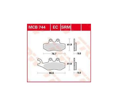 ΤΑΚΑΚΙΑ MCB744 TRW LUCAS ΓΕΡΜΑΝΙΑΣ F353