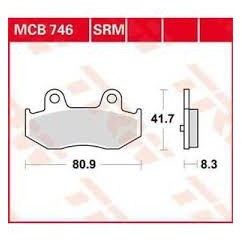 ΤΑΚΑΚΙΑ MCB746 TRW LUCAS ΓΕΡΜΑΝΙΑΣ F323/3