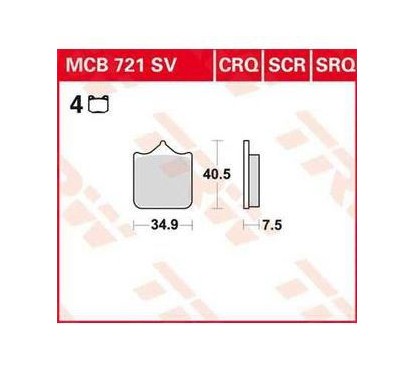 ΤΑΚΑΚΙΑ MCB721SV TRW LUCAS F322