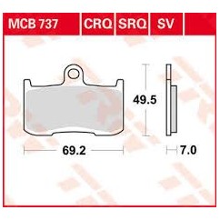 ΤΑΚΑΚΙΑ MCB737SRQ TRW LUCAS ΓΕΡΜΑΝΙΑΣ F347