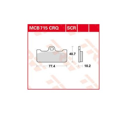 ΤΑΚΑΚΙΑ MCB715CRQ TRW LUCAS ΓΕΡΜΑΝΙΑΣ F218