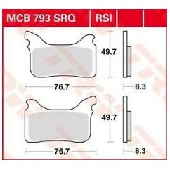 ΤΑΚΑΚΙΑ MCB793RSI TRW LUCAS ΓΕΡΜΑΝ F405