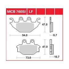 ΤΑΚΑΚΙΑ MCB760SΙ TRW LUCAS ΓΕΡΜΑΝΙΑΣ F377