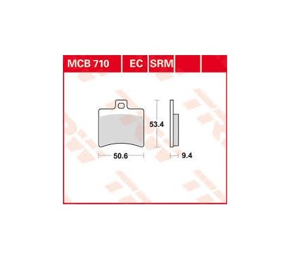 ΤΑΚΑΚΙΑ MCB710SRM MALAGUTI MUSTANG  TRW LUCAS ΓΕΡΜΑΝΙΑΣ F298