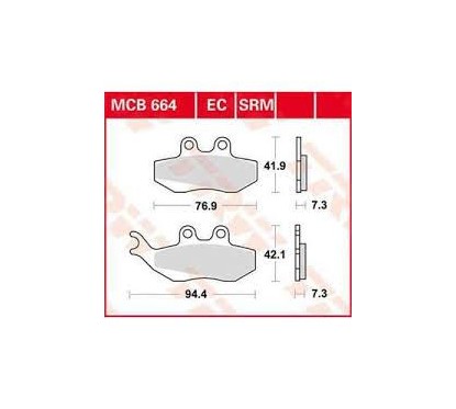 ΤΑΚΑΚΙΑ MCB664SRM TRW LUCAS ΓΕΡΜΑΝΙΑΣ F194