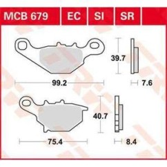 ΤΑΚΑΚΙΑ MCB679EC TRW LUCAS ΓΕΡΜΑΝΙΑΣ F230