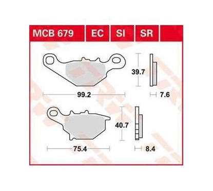 ΤΑΚΑΚΙΑ MCB679EC TRW LUCAS ΓΕΡΜΑΝΙΑΣ F230