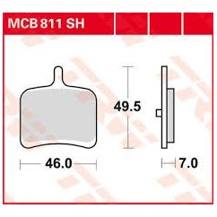 ΤΑΚΑΚΙΑ MCB811SH TRW LUCAS ΓΕΡΜΑΝΙΑΣ F460