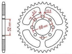 ΓΡΑΝΑΖΙ ΠΙΣΩ Kawasaki KAZER 8ΤΡ 42Δ 802 RK ΜΑΛ