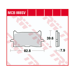 ΤΑΚΑΚΙΑ MCB888SV TRW LUCAS