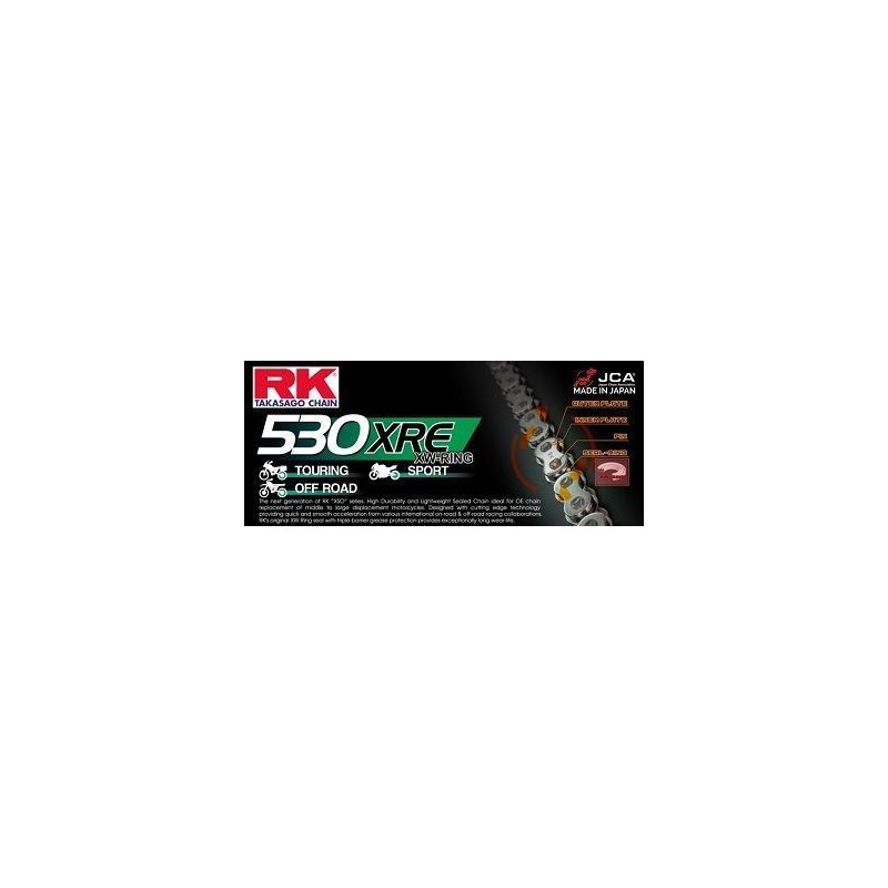 Αλυσίδα 530XRE 120L XW-Ring RK ΙΑΠΩΝΙΑΣ